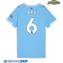 Maglie da calcio Manchester City Nathan Ake #6 Prima Maglia Femminile 2025-26 Manica Corta